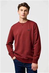 ΑΝΔΡΙΚΗ ΜΠΛΟΥΖΑ ΦΟΥΤΕΡ ΜΕ ΛΟΓΟΤΥΠΟ REGULAR FIT ''SIGN OFF'' - 112371464 ΚΕΡΑΜΙΔΙ WRANGLER