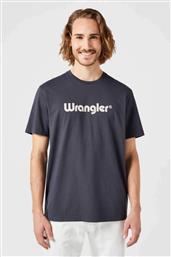 ΑΝΔΡΙΚΟ T-SHIRT ΜΕ LOGO PRINT REGULAR FIT - 112350526 ΜΑΥΡΟ WRANGLER