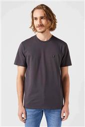 ΑΝΔΡΙΚΟ T-SHIRT ''SIGN OFF'' - 112351320 ΜΑΥΡΟ WRANGLER