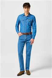 ΑΝΔΡΙΚΟ ΤΖΙΝ ΠΑΝΤΕΛΟΝΙ ΠΕΝΤΑΤΣΕΠΟ ΜΕ LOGO PATCH ''TEXAS'' REGULAR FIT - 112358204 DENIM BLUE WRANGLER