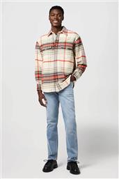 ΑΝΔΡΙΚΟ ΤΖΙΝ ΠΑΝΤΕΛΟΝΙ ΠΕΝΤΑΤΣΕΠΟ STRAIGHT FIT ''GREENSBORO'' - 112370850 DENIM BLUE ΑΝΟΙΧΤΟ WRANGLER