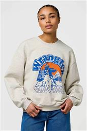 ΓΥΝΑΙΚΕΙΑ ΜΠΛΟΥΖΑ ΦΟΥΤΕΡ ΜΕ PRINT OVERSIZED FIT - 112370770 ΕΚΡΟΥ WRANGLER