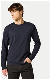 LONGSLEEVE SIGN OFF 112357361 ΜΑΥΡΟ REGULAR FIT WRANGLER