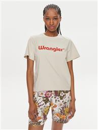 T-SHIRT 112350305 ΕΚΡΟΥ REGULAR FIT WRANGLER