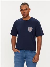 T-SHIRT AMERICANA 112350561 ΣΚΟΥΡΟ ΜΠΛΕ REGULAR FIT WRANGLER