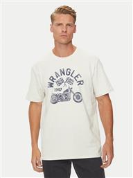 T-SHIRT AMERICANA 112357379 ΛΕΥΚΟ REGULAR FIT WRANGLER