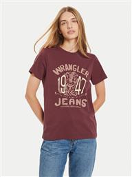 T-SHIRT GRAPHIC 112356427 ΜΠΟΡΝΤΟ REGULAR FIT WRANGLER