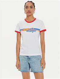 T-SHIRT HOT WHEELS 112357911 ΛΕΥΚΟ SLIM FIT WRANGLER