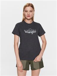 T-SHIRT LOGO TEE WC5FGEB00 112326375 ΓΚΡΙ REGULAR FIT WRANGLER