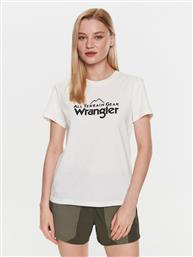 T-SHIRT LOGO TEE WC5FGEM22 112326341 ΕΚΡΟΥ REGULAR FIT WRANGLER