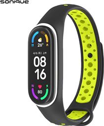 ΛΟΥΡΑΚΙ SPORT ΓΙΑ MI BAND 3/MI SMART BAND 4 - ΜΑΥΡΟ / ΛΑΧΑΝΙ XIAOMI