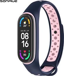 ΛΟΥΡΑΚΙ SPORT ΓΙΑ MI SMART BAND 5/MI SMART BAND 6 - ΣΚΟΥΡΟ ΜΠΛΕ XIAOMI