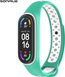 ΛΟΥΡΑΚΙ SPORT ΓΙΑ MI SMART BAND 5/MI SMART BAND 6 - ΒΕΡΑΜΑΝ / ΛΕΥΚΟ XIAOMI