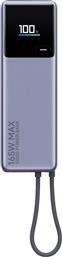 POWERBANK BHR9361GL 10.000MAH WITH INTEGRATED CABLE 165W - GREY XIAOMI