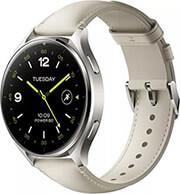 WATCH 2 BLUETOOTH TITAN GRAY CASE WITH WHITE LEATHER STRAP BHR9306GL XIAOMI από το e-SHOP