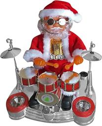 ΑΓΙΟΣ ΒΑΣΙΛΗΣ ΜΕ DRUMS ΜΠΑΤΑΡΙΑΣ 16X20ΕΚ. XMASFEST 93-568 - - 93-568 XMAS FEST