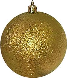 ΣΕΤ ΜΠΑΛΕΣ 6ΤΜΧ GLITTER GOLD Δ6ΕΚ. 93-1694 (ΧΡΩΜΑ: ΧΡΥΣΟ ) - - 93-1694-GOLD XMAS FEST