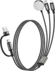 CX040 USB-A/USB-C TO WATCH CHARGER + 100W - C PORT CABLE + 12W APPLE PORT CABLE XO