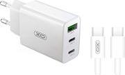 L101 (EU) PD20W/PD18W/QC18W QUICK CHARGER WITH TYPE-C CABLE (NB124) XO