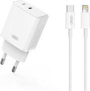 L145 20W USB-C + L PORT BI-DIRECTIONAL REVERSE CHARGER C TO IP CABLE SET XO