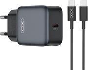 L155 (EU) PD30W 1 USB-C FAST CHARGER WITH TYPE-C CABLE XO