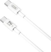 NB-Q190B ΚΑΛΩΔΙΟ USB HIGH-SPEED ΤYPE-C ΑΡΣ. - USB TYPE-C ΑΡΣ. 60W 2.00M ΣΕ ΛΕΥΚΟ ΧΡΩΜΑ XO