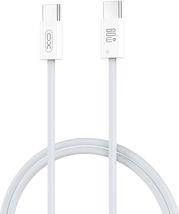 NB-Q273 ΚΑΛΩΔΙΟ USB HIGH-SPEED TYPE-C ΑΡΣ. - TYPE-C ΑΡΣ. 1.00M ΣΕ ΛΕΥΚΟ ΧΡΩΜΑ XO