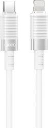 NB-Q282B ΚΑΛΩΔΙΟ USB HIGH-SPEED TYPE-C ΑΡΣ. - TYPE-C ΑΡΣ. 1.00M ΣΕ ΛΕΥΚΟ ΧΡΩΜΑ XO