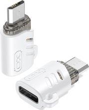 NB256H ΑΝΤΑΠΤΟΡΑΣ USB HIGH-SPEED TYPE-C ΘΗΛ. - MICRO USB ΑΡΣ. ΣΕ ΛΕΥΚΟ ΧΡΩΜΑ XO