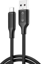 NB265 ΚΑΛΩΔΙΟ USB HIGH-SPEED A ΑΡΣ. - USB TYPE-C ΑΡΣ. 15W 1.00M ΣΕ ΜΑΥΡΟ ΧΡΩΜΑ XO