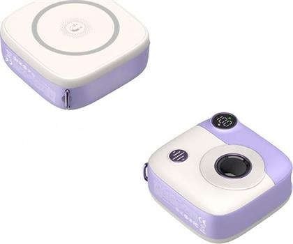 POWERBANK PR223 10000MAH - ΛΕΥΚΟ/ΜΩΒ XO