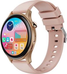 SMARTWATCH J6 36MM - ΡΟΖ ΧΡΥΣΟ XO