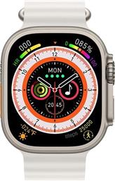 SMARTWATCH M9 ULTRA WIRELESS CHARGING SMART SPORTS ΑΔΙΑΒΡΟΧΟ 51MM - ΜΠΕΖ XO