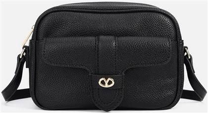 ? ΓΥΝΑΙΚΕΙΑ ΤΣΑΝΤΑ ΩΜΟΥ ΜΕ ΜΕΤΑΛΛΙΚΟ ΛΟΓΟΤΥΠΟ ''ZOE'' - ZOE006F6 ΜΑΥΡΟ YNOT