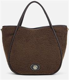 ? ΓΥΝΑΙΚΕΙΑ ΤΣΑΝΤΑ TOTE ΜΕ FAUX ΓΟΥΝΑ ΚΑΙ ΜΕΤΑΛΛΙΚΟ ΛΟΓΟΤΥΠΟ ''DREAMING'' - DEA003F6 ΚΑΦΕ YNOT