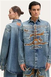 ΤΖΙΝ ΠΟΥΚΑΜΙΣΟ EVERGREEN PARIS' BEST PATCH DENIM SHIRT 207SI002 Y PROJECT