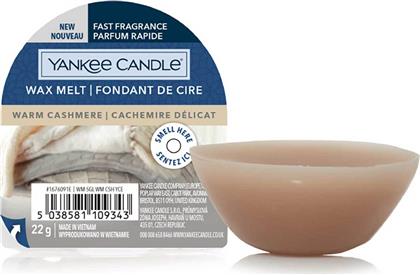 ΑΡΩΜΑΤΙΚΗ ΤΑΡΤΑ ''WARM CASHMERE'' 5.6 X 1.5 CM - 1676091E YANKEE CANDLE