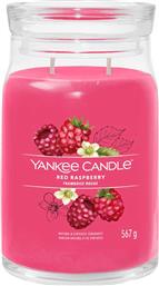 ΑΡΩΜΑΤΙΚΟ ΚΕΡΙ ΣΕ ΓΥΑΛΙΝΟ ΔΟΧΕΙΟ LARGE ''SIGNATURE RED RASPBERRY'' - 1701375E YANKEE CANDLE