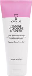 SENSITIVE HYDROBIOME CLEANSER ΚΑΘΑΡΙΣΤΙΚΟ ΠΡΟΣΩΠΟΥ ΚΑΘΗΜΕΡΙΝΗΣ ΧΡΗΣΗΣ ΓΙΑ ΤΟ ΕΥΑΙΣΘΗΤΟ, ΜΗ ΑΝΕΚΤΙΚΟ ΜΕ ΤΑΣΗ ΕΡΥΘΡΟΤΗΤΑΣ ΔΕΡΜΑ 200ML YOUTH LAB