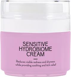 SENSITIVE HYDROBIOME CREAM ΕΝΥΔΑΤΙΚΗ ΚΡΕΜΑ ΠΡΟΣΩΠΟΥ ΕΠΑΝΟΡΘΩΣΗΣ, ΠΡΟΣΤΑΣΙΑΣ & ΕΞΙΣΟΡΡΟΠΗΣΗΣ ΓΙΑ ΕΥΑΙΣΘΗΤΟ ΜΗ ΑΝΕΚΤΙΚΟ Η ΜΕ ΤΑΣΗ ΕΡΥΘΡΟΤΗΤΑΣ ΔΕΡΜΑ 50ML YOUTH LAB