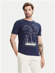 T-SHIRT 90509 ΣΚΟΥΡΟ ΜΠΛΕ REGULAR FIT YSABEL MORA