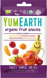 ORGANIC FRUIT SNACKS MIXED FLAVORED ΒΙΟΛΟΓΙΚΑ ΖΕΛΕΔΑΚΙΑ ΜΕ ΔΙΑΦΟΡΕΣ ΓΕΥΣΕΙΣ ΦΡΟΥΤΩΝ 50G YUMEARTH από το PHARM24