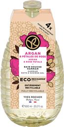 ARGAN & ROSE PETALS SHOWER GEL ECO-REFILL 600 ML - 54767 YVES ROCHER