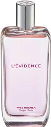 L'EVIDENCE EAU DE PARFUM 100 ML - 30137 YVES ROCHER