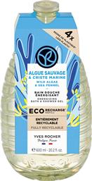 WILD ALGAE & SEA FENNEL ENERGIZING SHOWER GEL ECO-REFILL 600 ML - 54214 YVES ROCHER