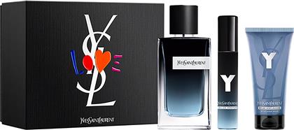 Y EDP 100 ML + Y EDP 10 ML + Y AFTER SHAVE BALM - SPRING SET 2022 - 3614273721592 YVES SAINT LAURENT