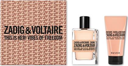 THIS IS HER! VIBES OF FREEDOM XMAS SET EDP VAPO 50 ML + BODY LOTION 50 ML - 31900168 ZADIG & VOLTAIRE