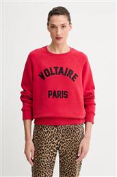 ΜΠΛΟΥΖΑ ΧΡΩΜΑ: ΚΟΚΚΙΝΟ, JWSS01674 ZADIG&VOLTAIRE