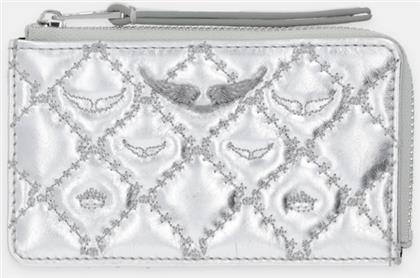 ΔΕΡΜΑΤΙΝΟ ΠΟΡΤΟΦΟΛΙ ΧΡΩΜΑ: ΑΣΗΜΙ, LWSG03722 ZADIG&VOLTAIRE