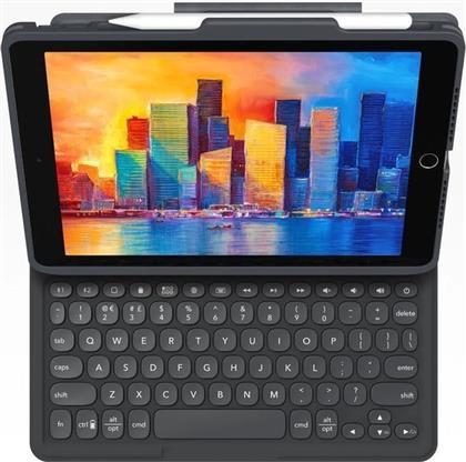 ΘΗΚΗ TABLET APPLE IPAD 10.2″ (7ΗΣ / 8ΗΣ / 9ΗΣ ΓΕΝΙΑΣ) - PRO KEYS ΘΗΚΗ ΜΕ ΠΛΗΚΤΡΟΛΟΓΙΟ - CHARCOAL (GR) ZAGG